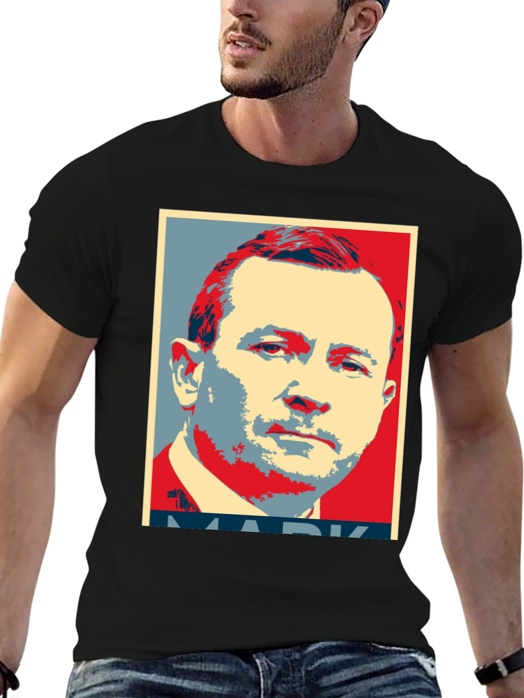 MARK Portrait T-Shirt - Bold Graphic Tee