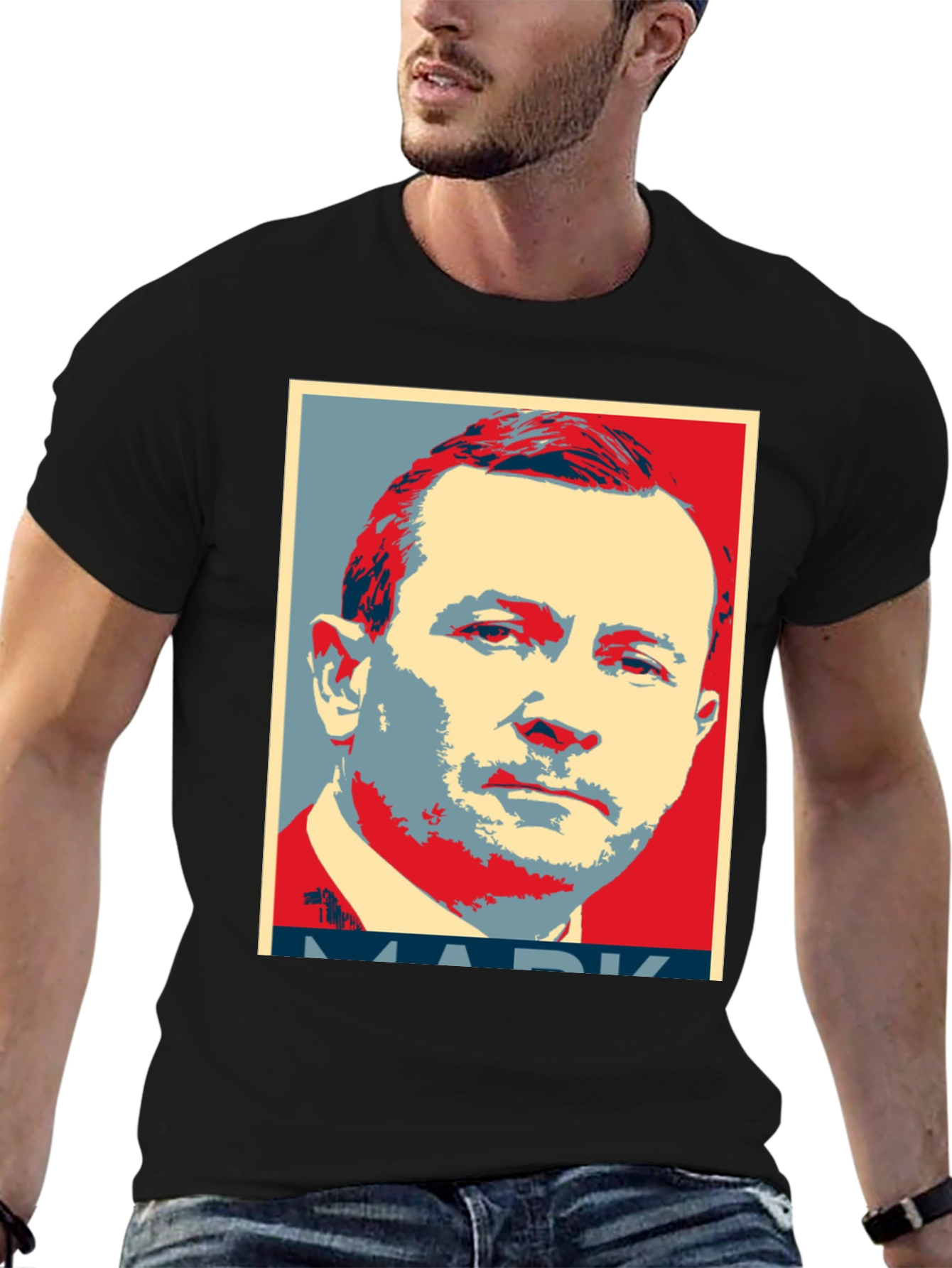 MARK Portrait T-Shirt - Bold Graphic Tee