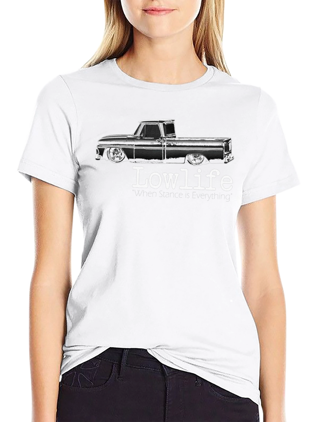 Lowlife Truck Tee: Stance is Everything