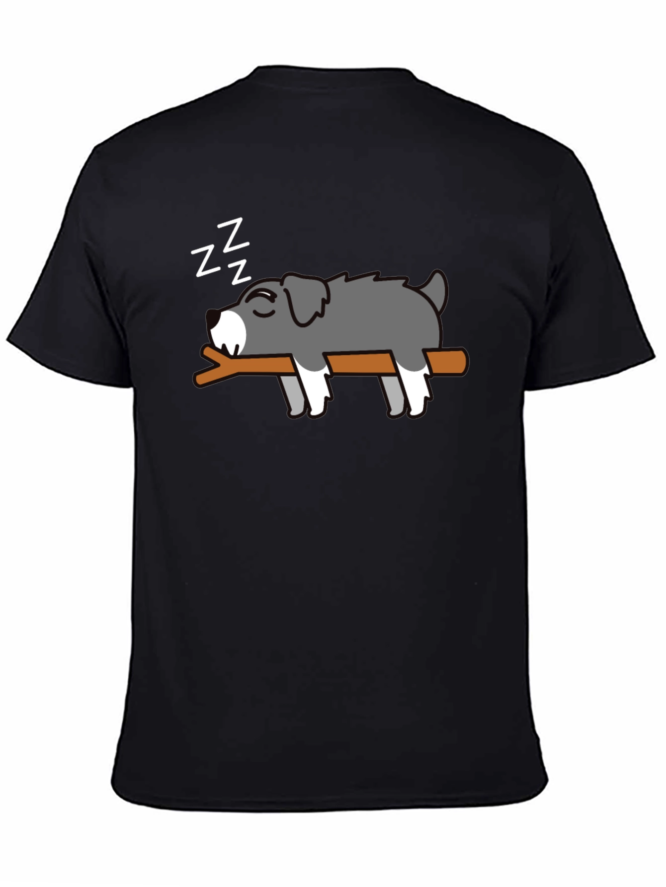 Sleeping Dog on Branch Graphic Tee