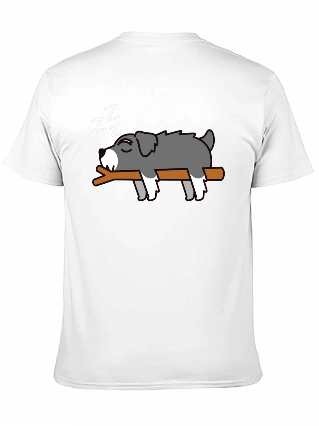 Sleeping Dog on Branch Graphic Tee