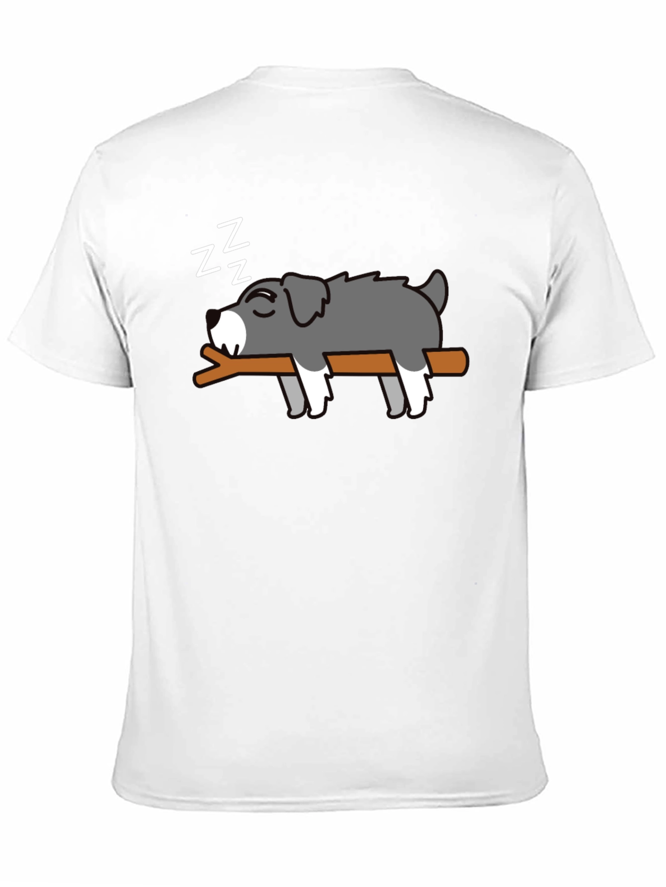 Sleeping Dog on Branch Graphic Tee