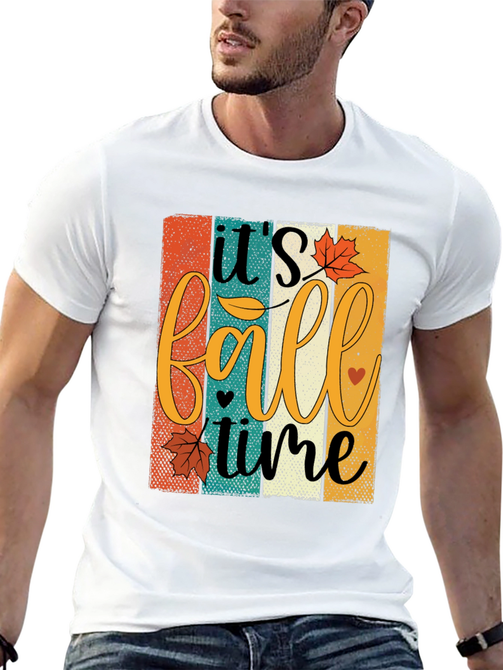 Its Fall Time Retro Graphic Tee