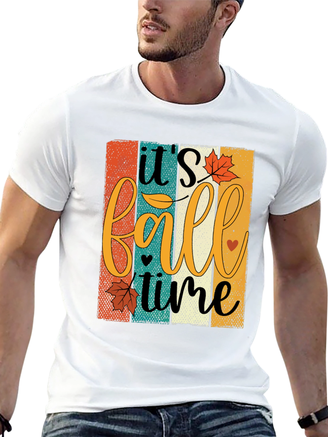Its Fall Time Retro Graphic Tee