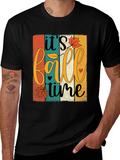 Its Fall Time Retro Graphic Tee