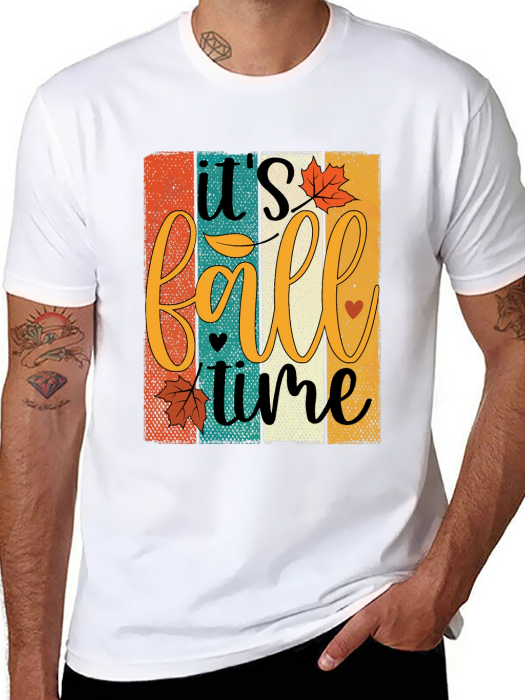 Its Fall Time Retro Graphic Tee