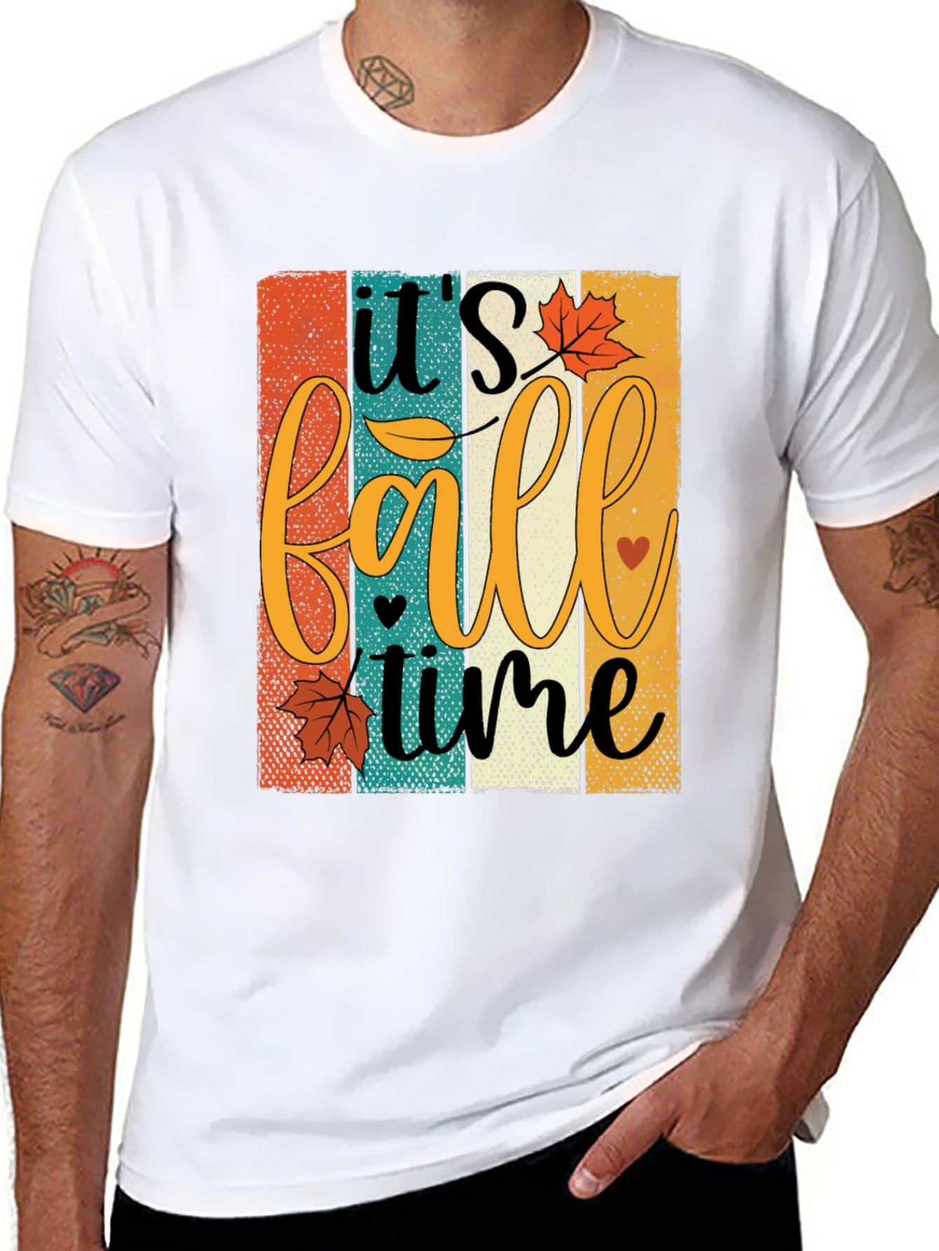 Its Fall Time Retro Graphic Tee