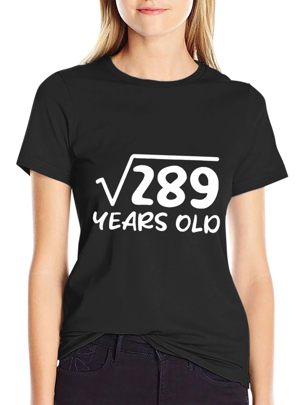 Funny 17th Birthday T-Shirt - Square Root of 289