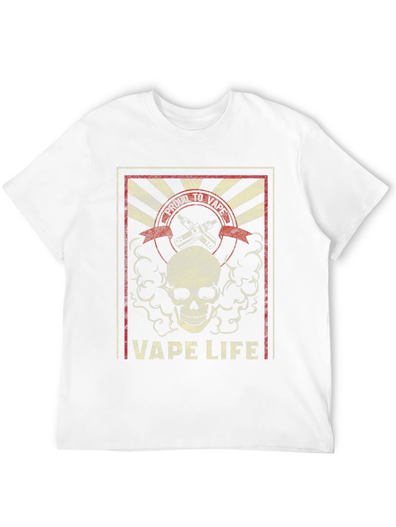 Vape Life Graphic T-Shirt - Proud to Vape Design
