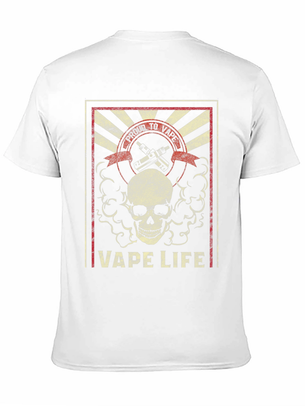 Vape Life Graphic T-Shirt - Proud to Vape Design