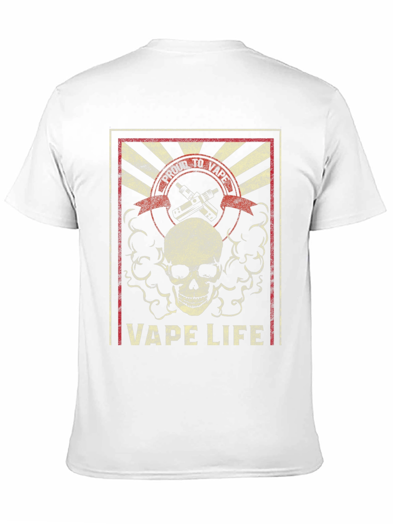Vape Life Graphic T-Shirt - Proud to Vape Design