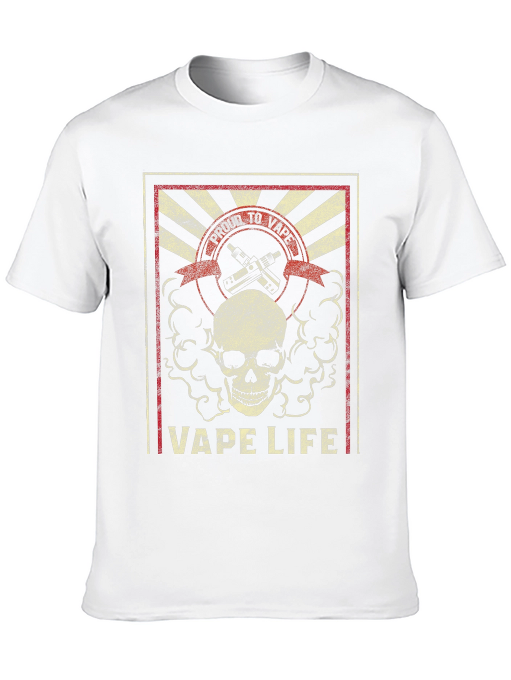 Vape Life Graphic T-Shirt - Proud to Vape Design