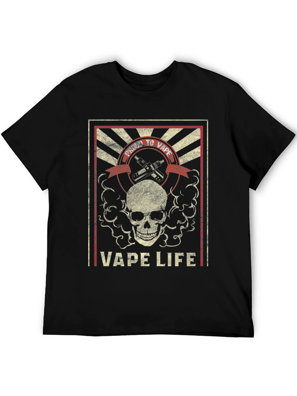 Vape Life Graphic T-Shirt - Proud to Vape Design