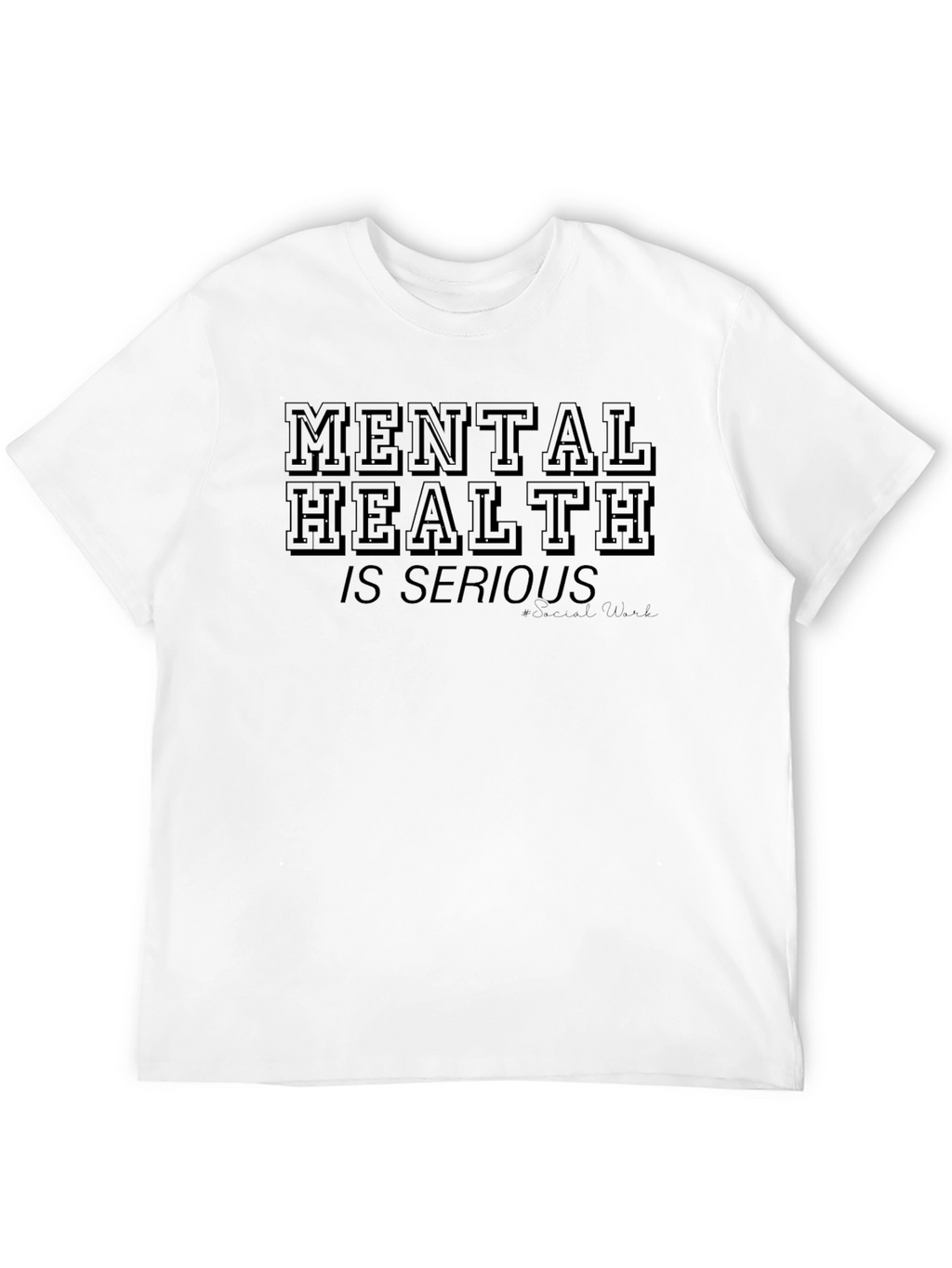 Mental Health Awareness Black T-Shirt