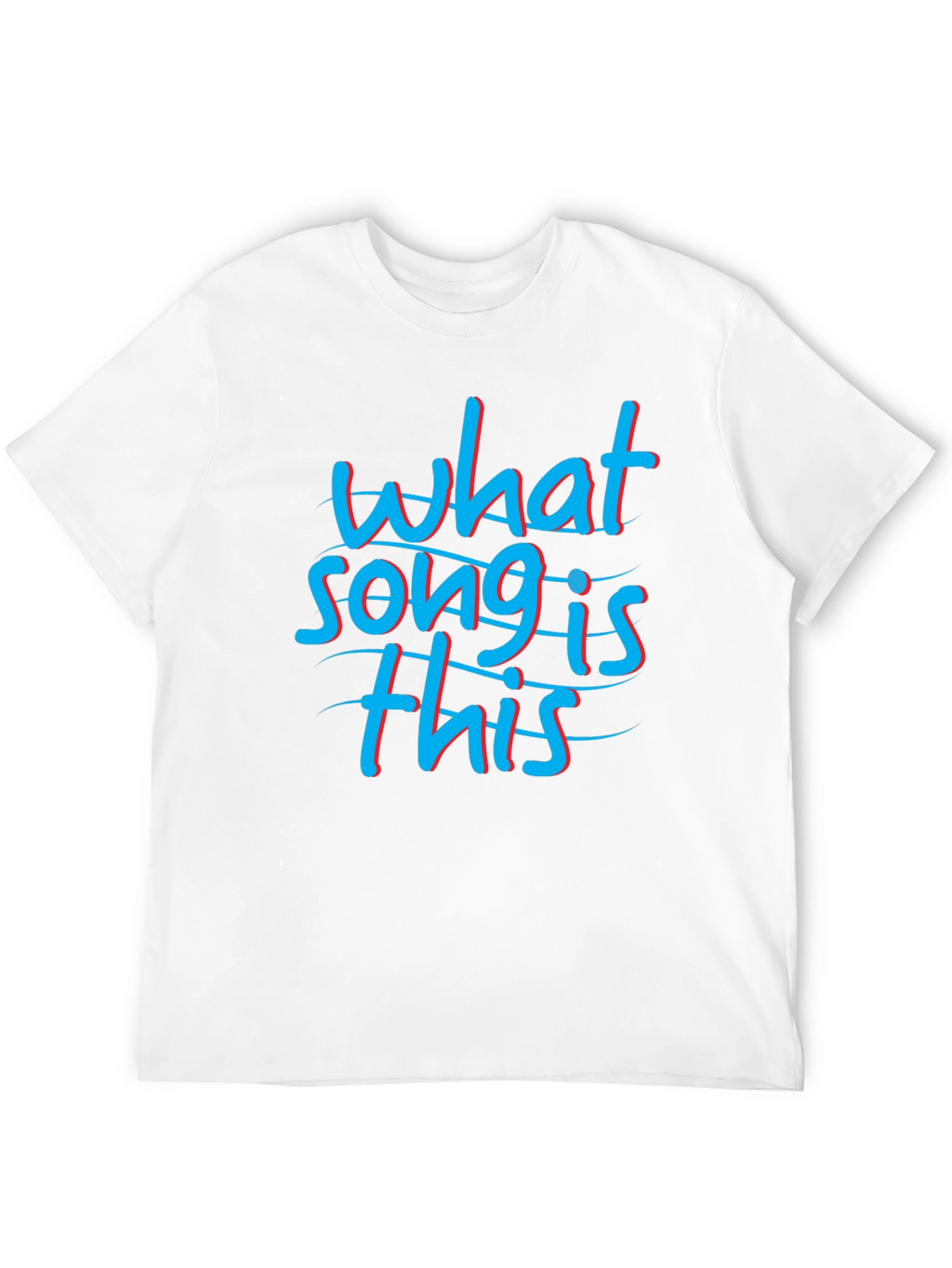 What Song is This Black Graphic Tee Shirt