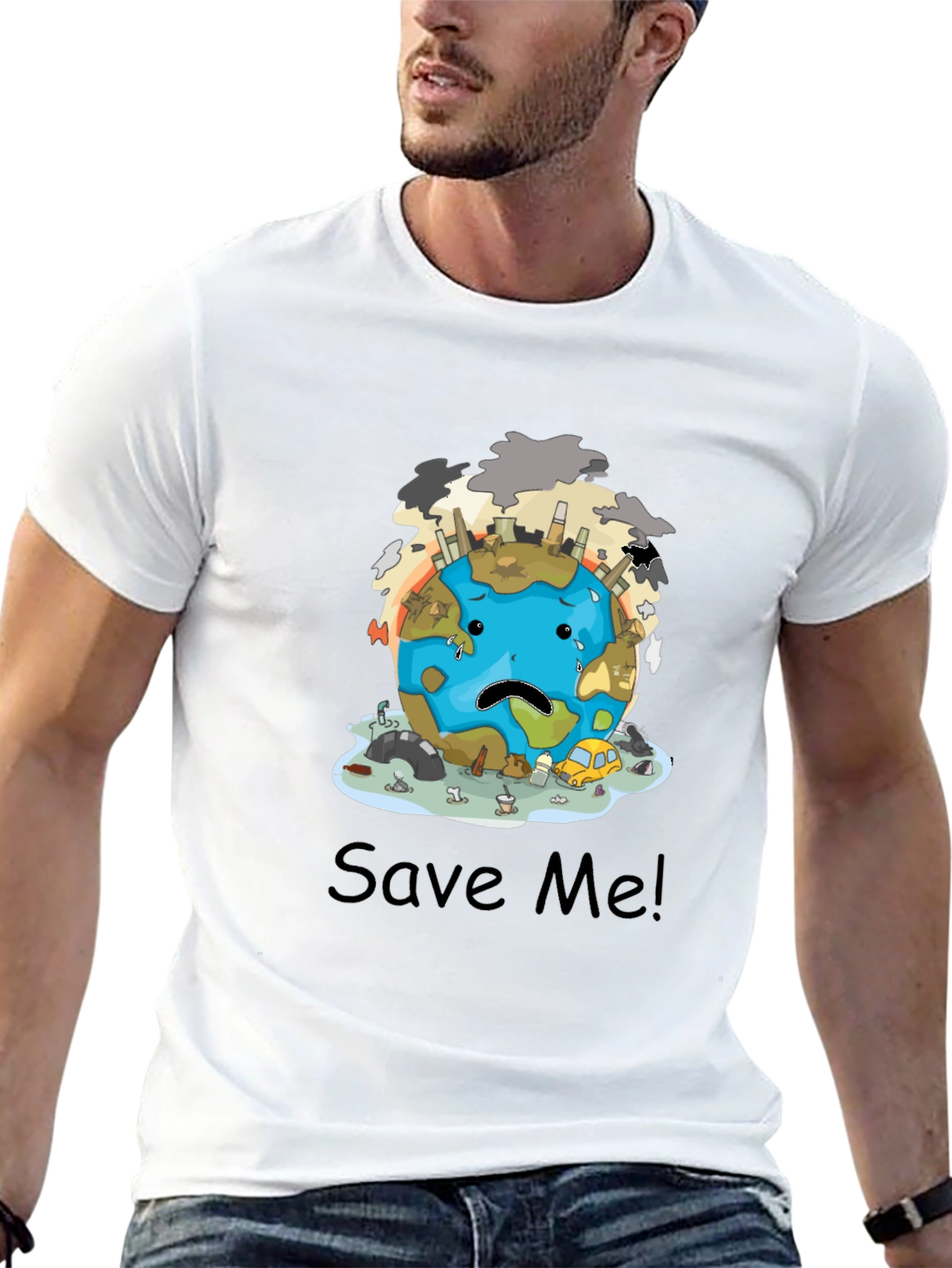 Save the Earth Graphic T-Shirt