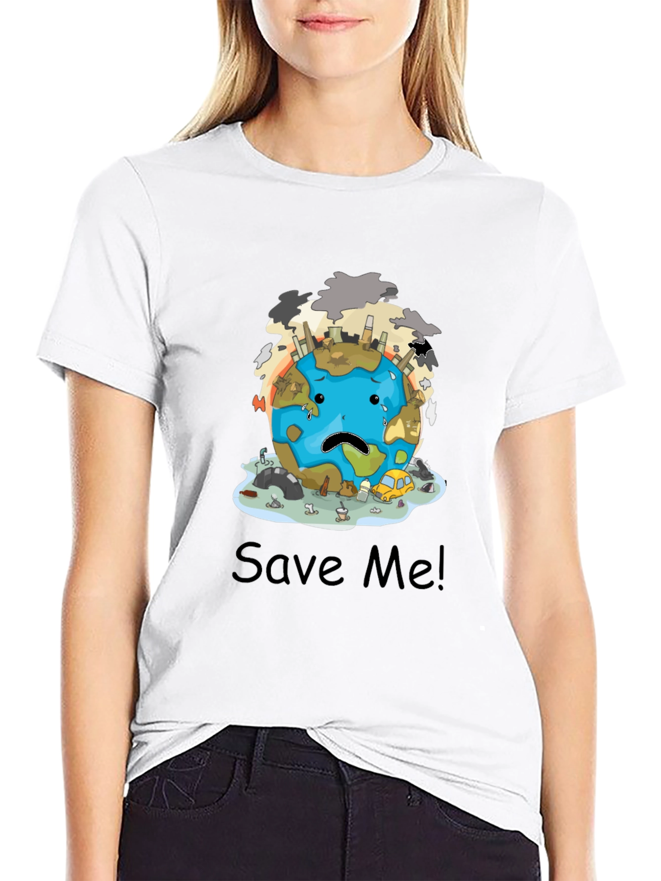 Save the Earth Graphic T-Shirt