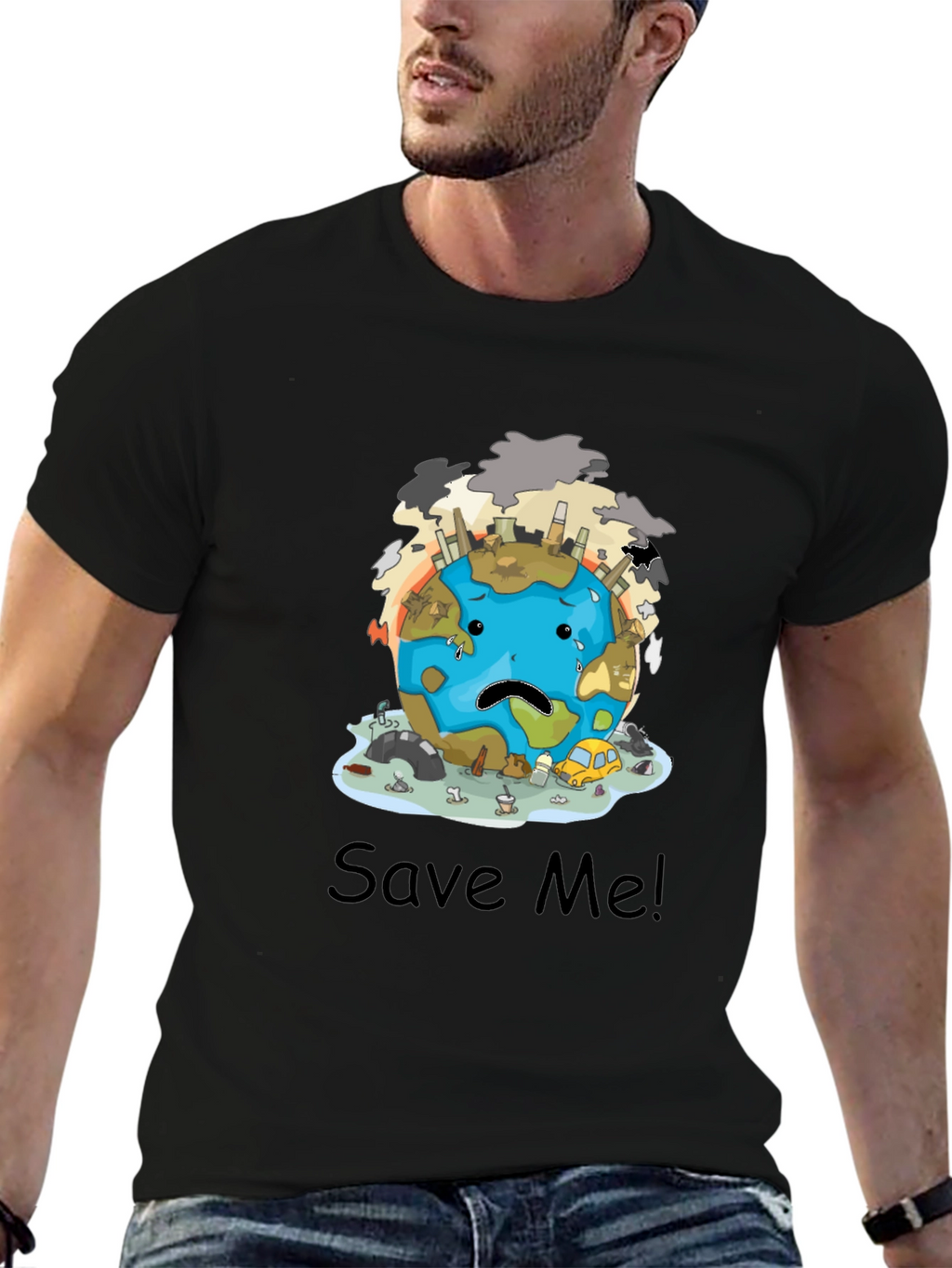Save the Earth Graphic T-Shirt