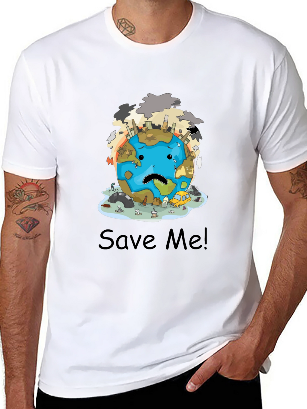 Save the Earth Graphic T-Shirt