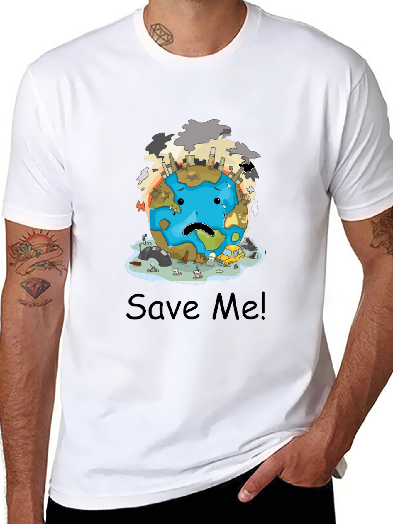 Save the Earth Graphic T-Shirt