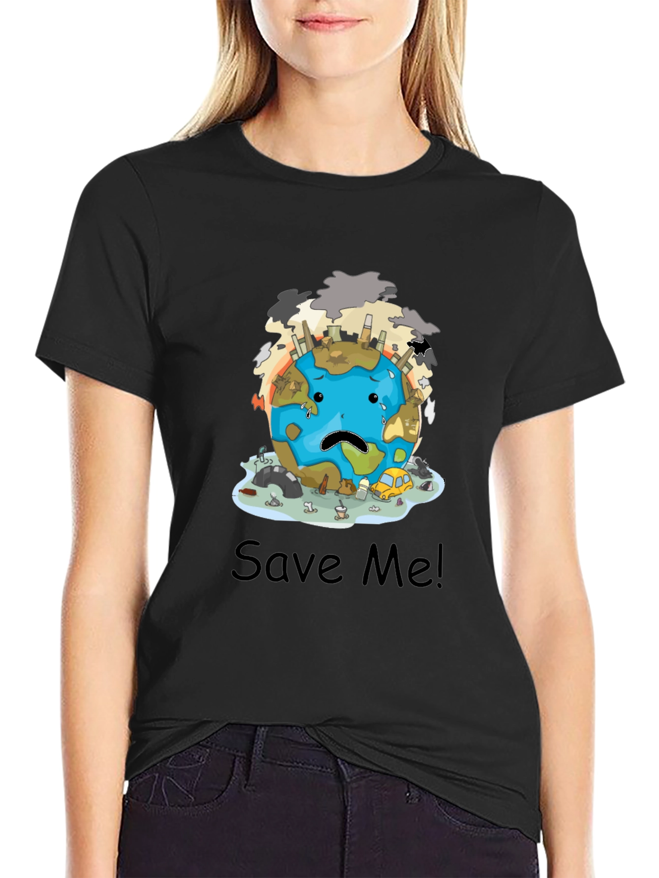 Save the Earth Graphic T-Shirt