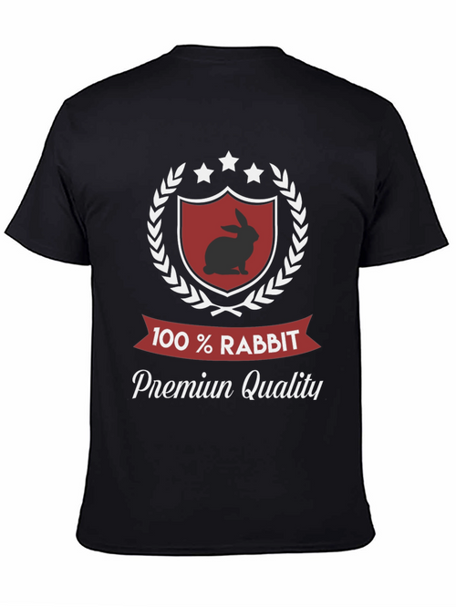 100% Rabbit Premium Quality T-Shirt