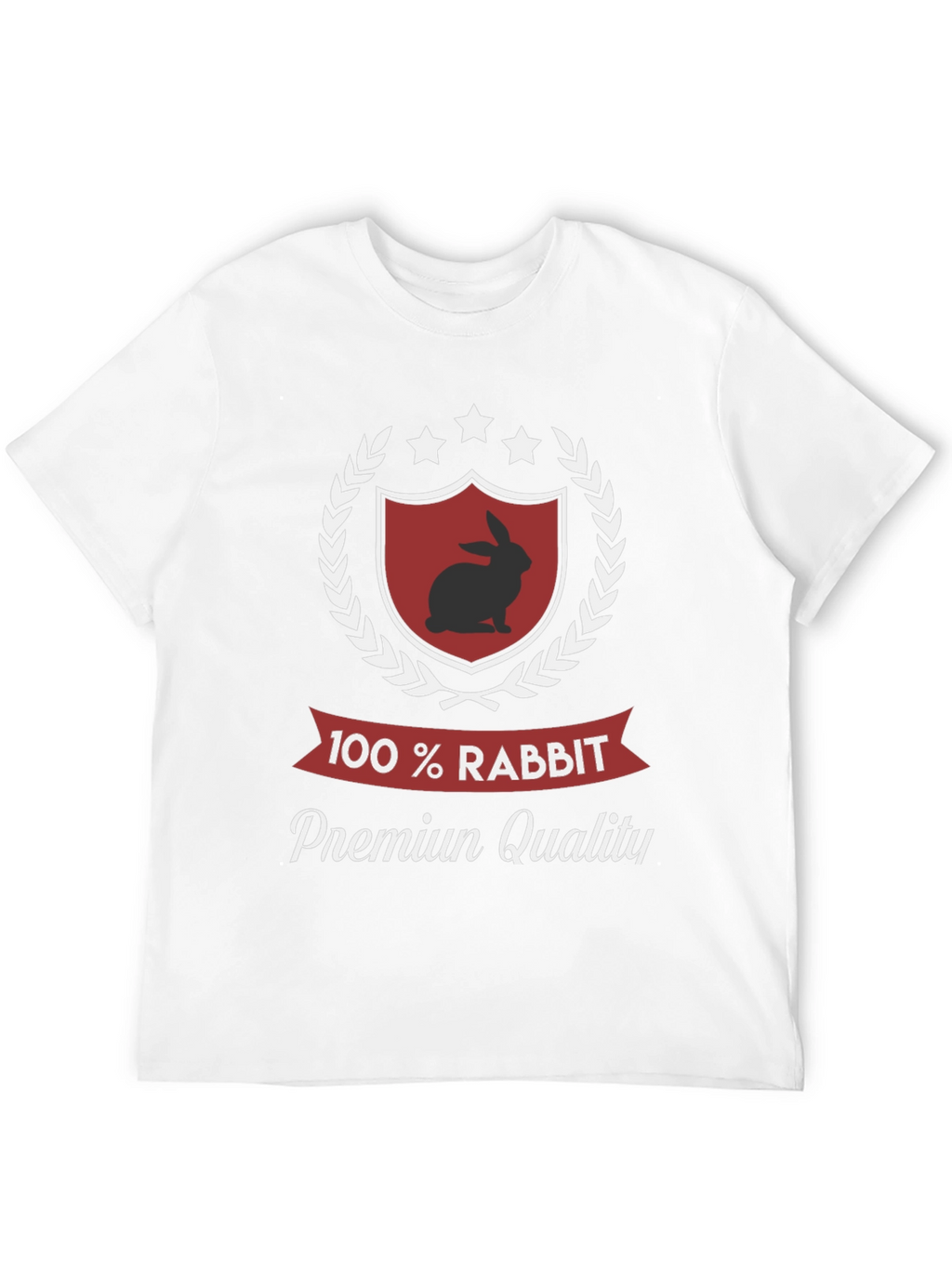 100% Rabbit Premium Quality T-Shirt