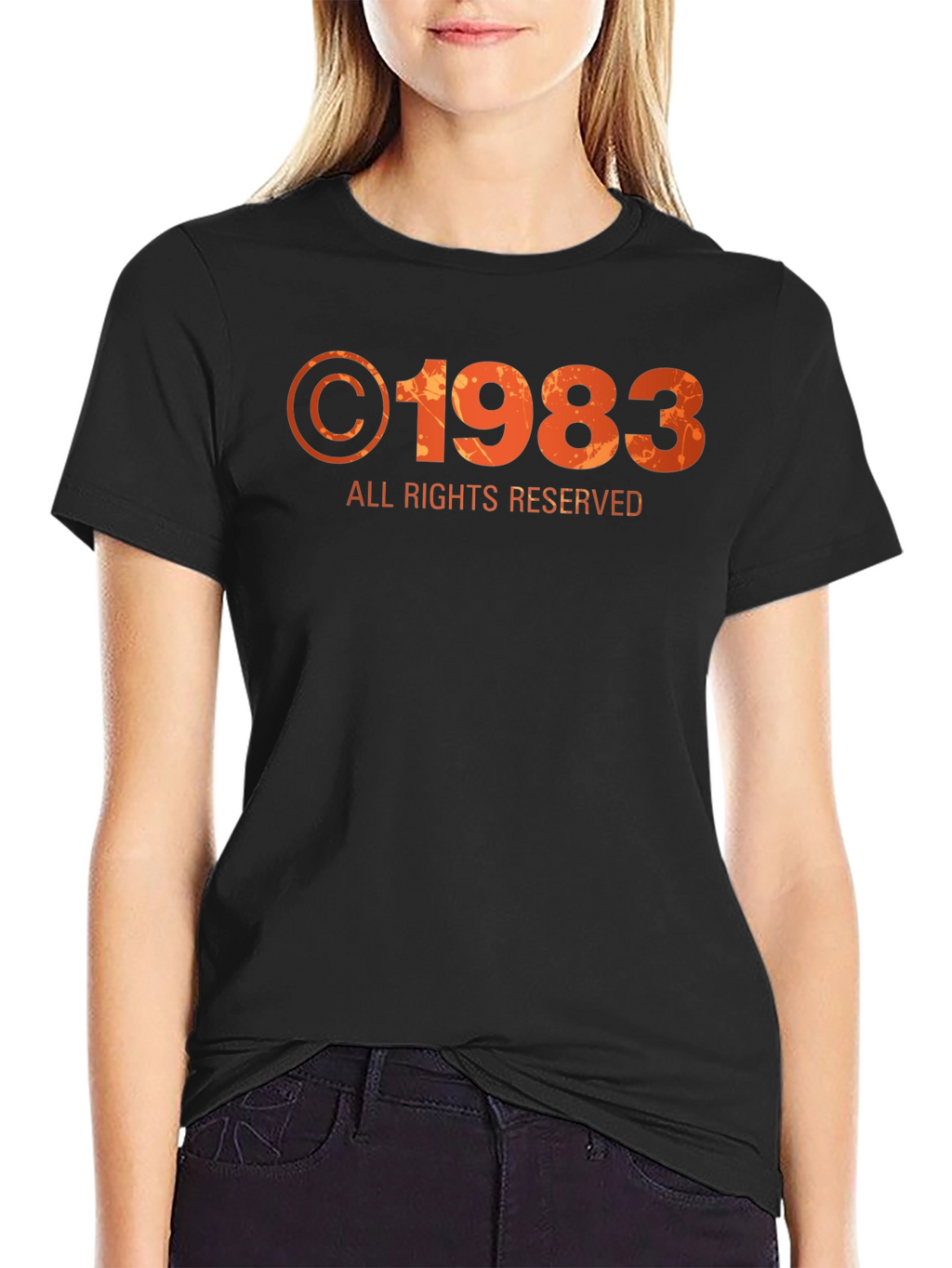 Copyright 1983 Graphic Tee - Retro Style