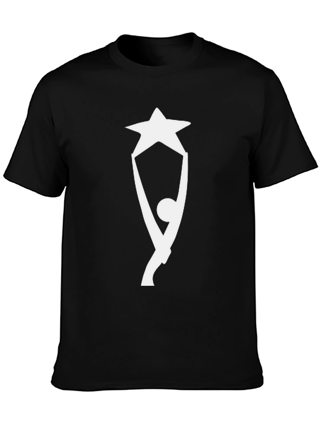 Star Trophy Graphic Black T-Shirt