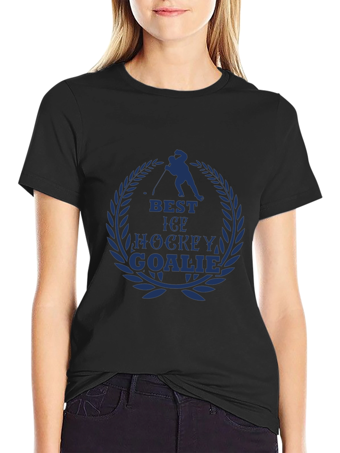 Best Ice Hockey Goalie T-Shirt - Sporty Graphic Tee