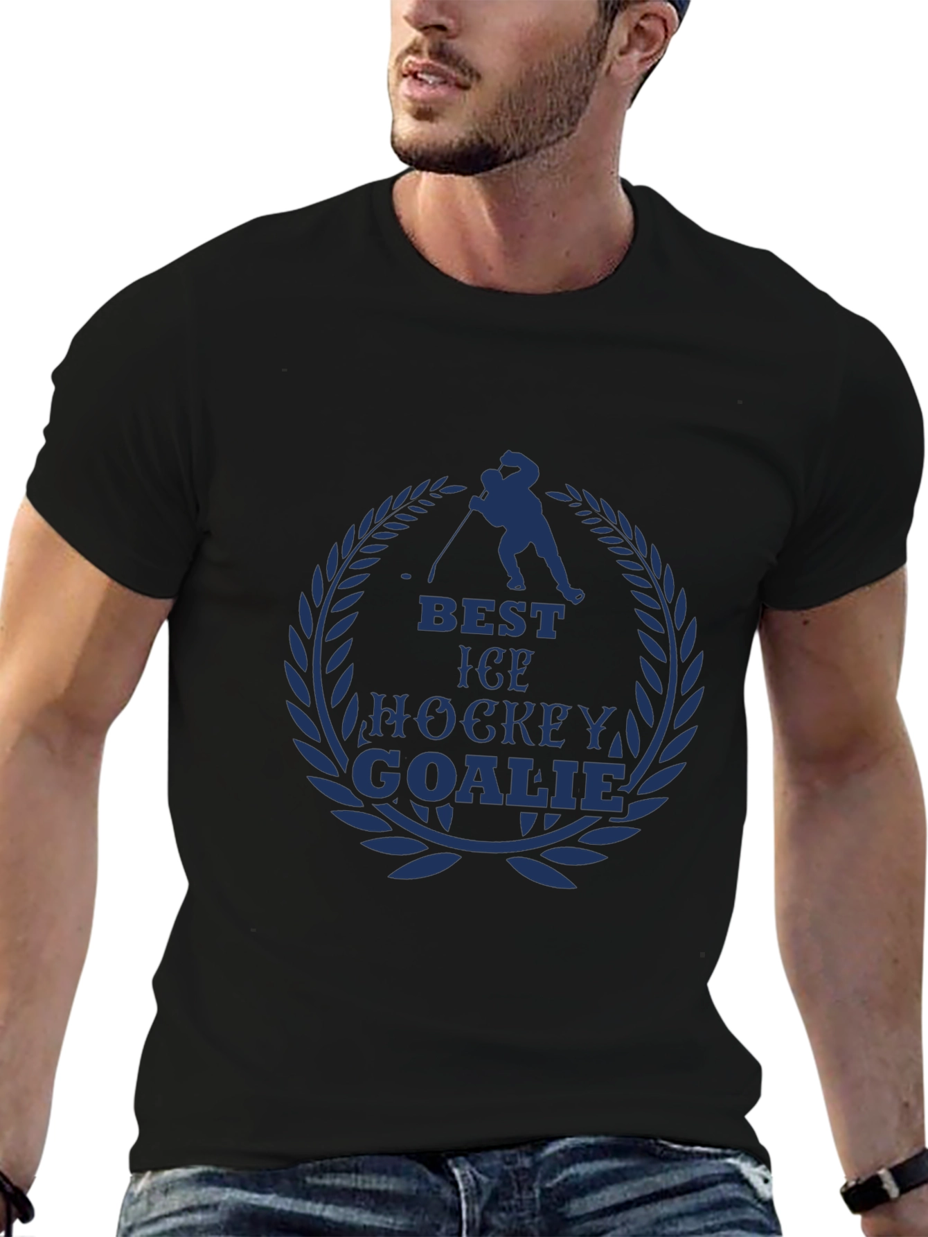 Best Ice Hockey Goalie T-Shirt - Sporty Graphic Tee