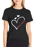 Massage Therapy Heart Graphic Tee - Black