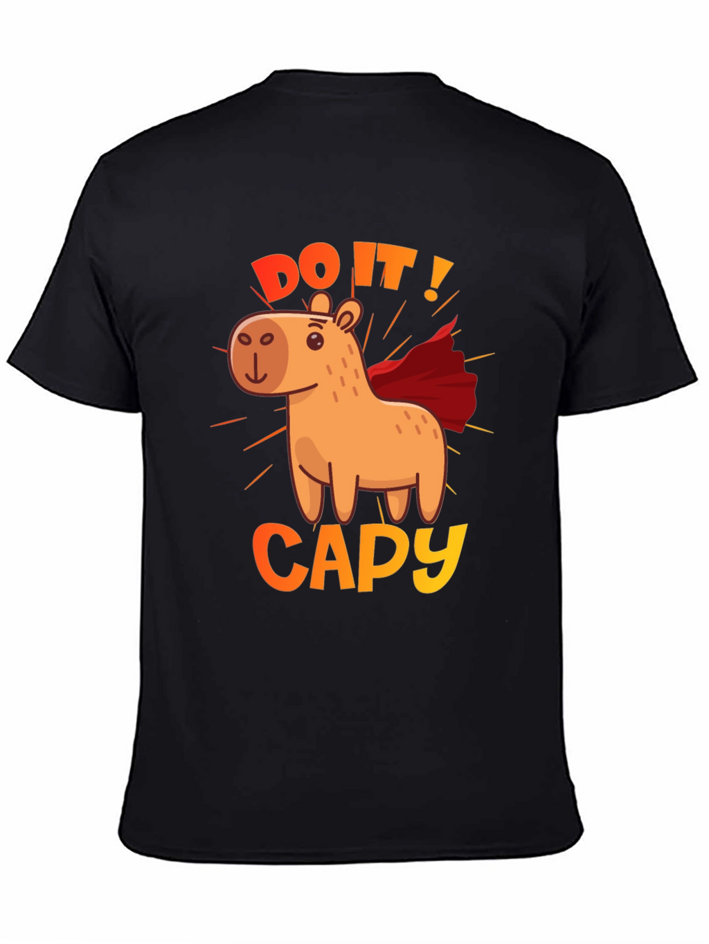 Do It! Capy Superhero Graphic Tee