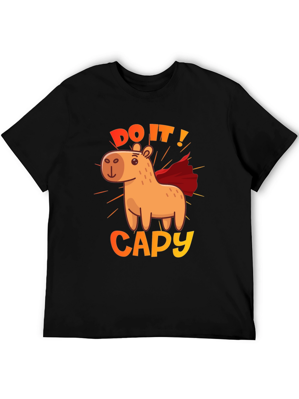 Do It! Capy Superhero Graphic Tee