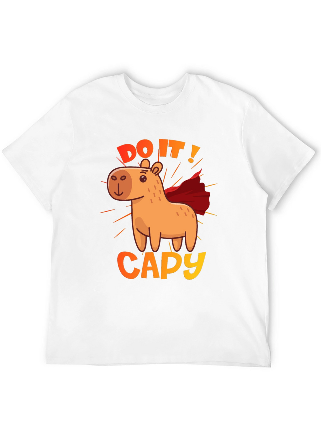 Do It! Capy Superhero Graphic Tee