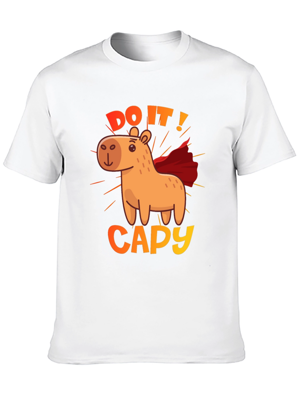 Do It! Capy Superhero Graphic Tee