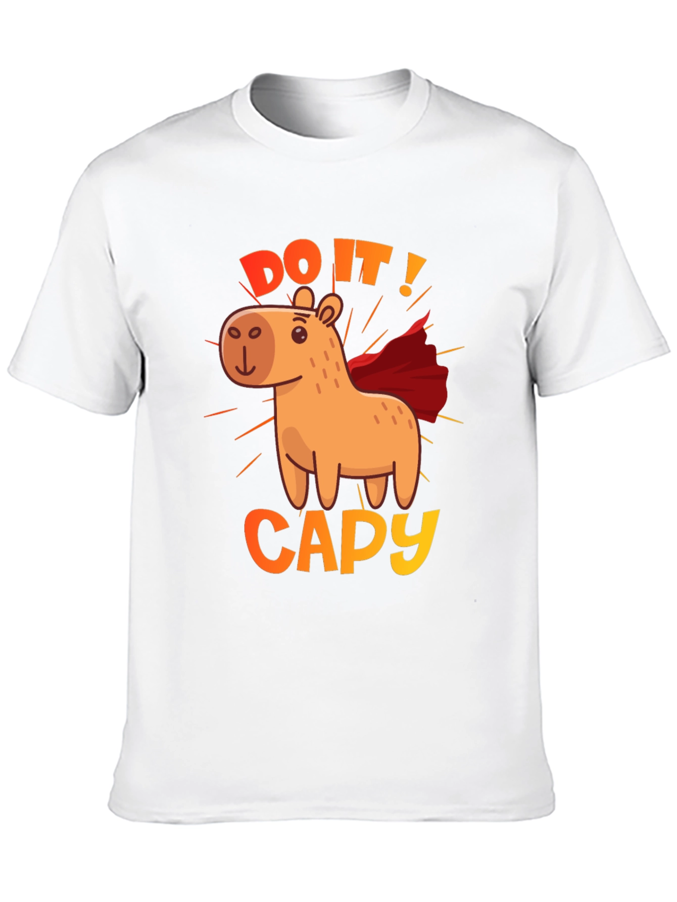 Do It! Capy Superhero Graphic Tee