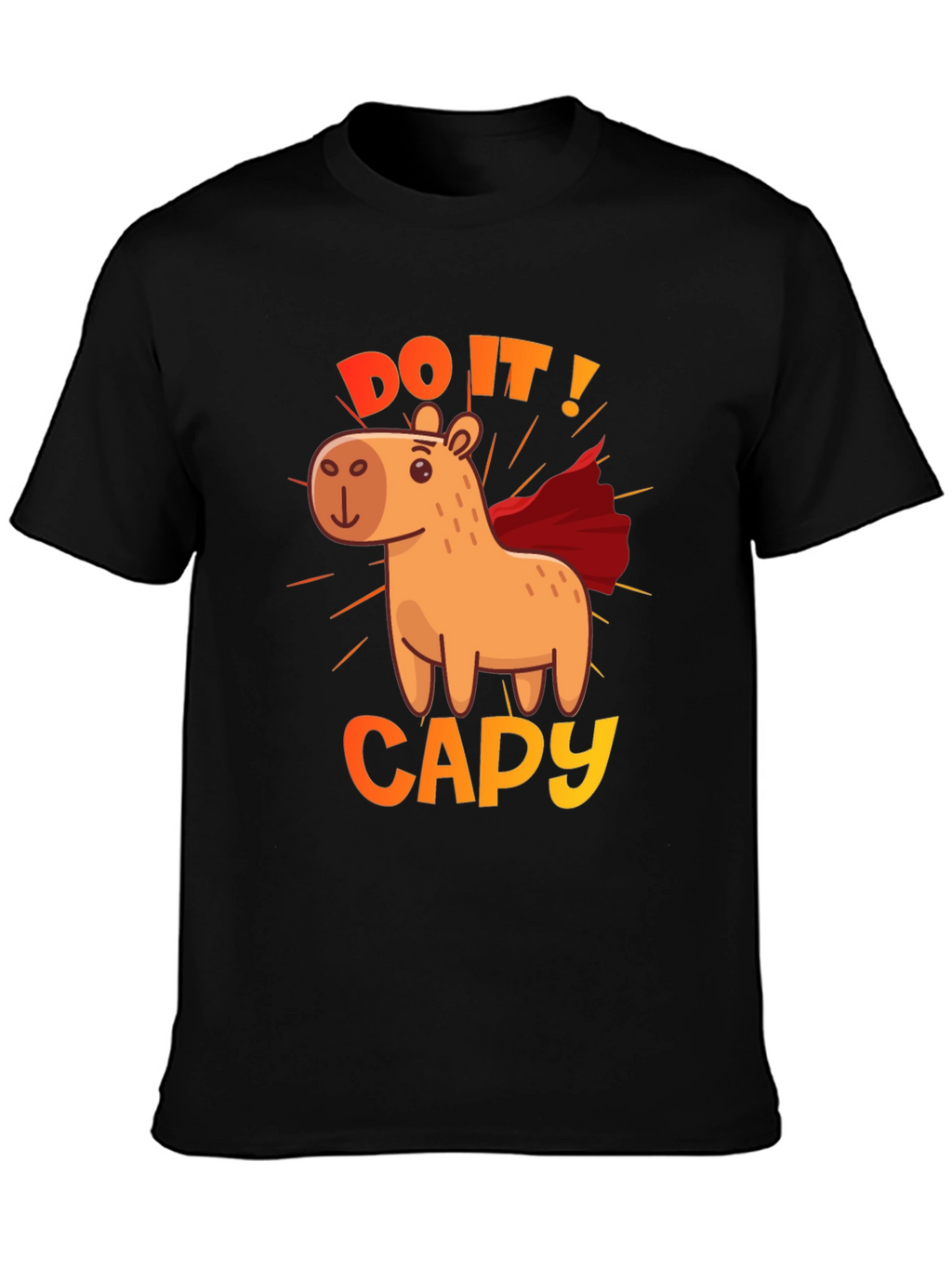 Do It! Capy Superhero Graphic Tee
