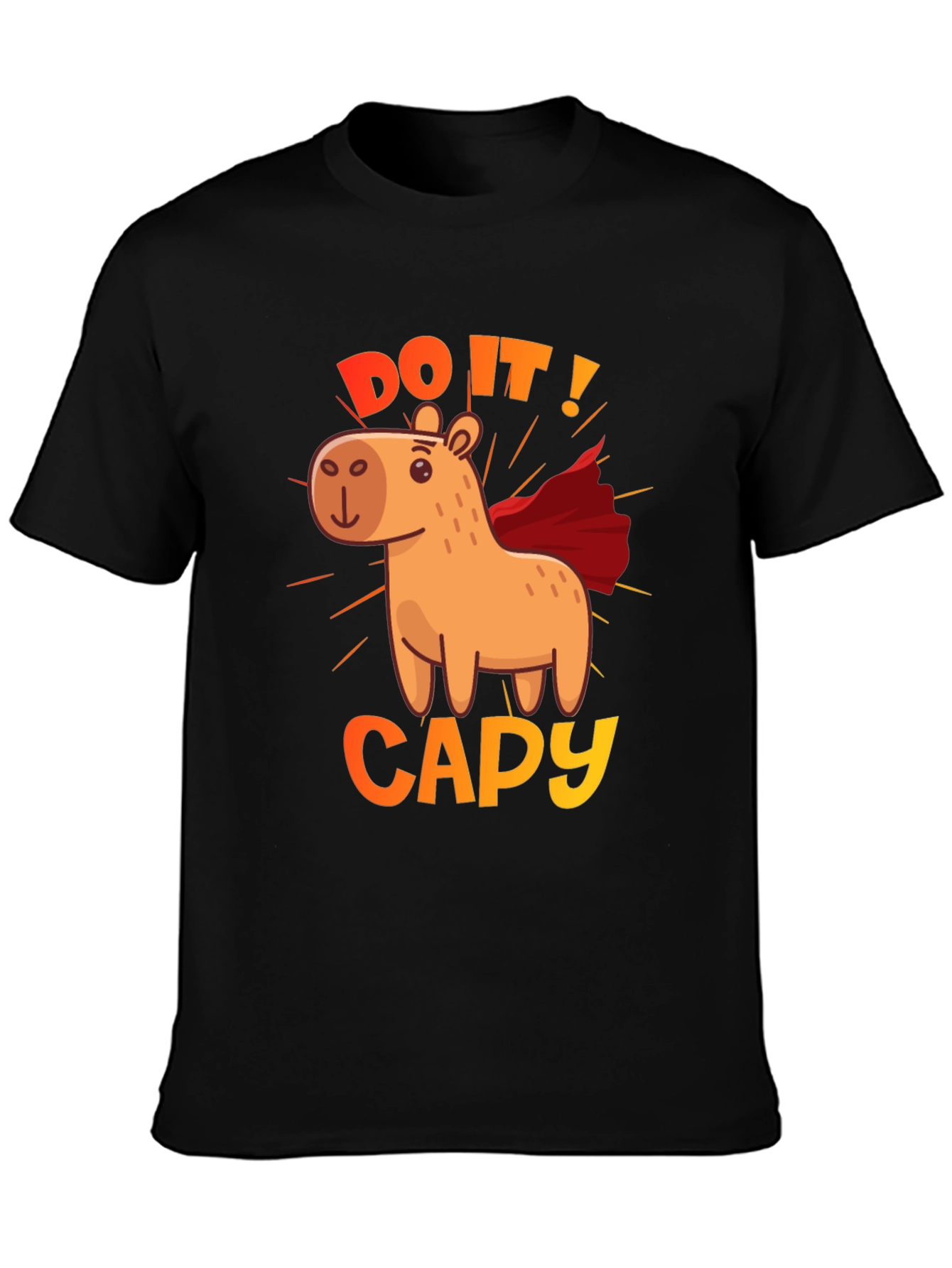 Do It! Capy Superhero Graphic Tee