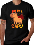Do It! Capy Superhero Graphic Tee