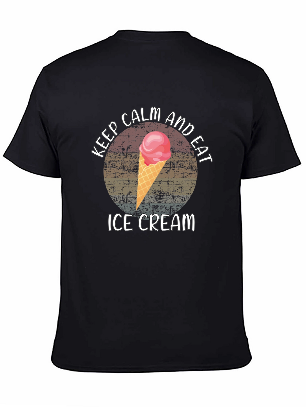 Keep Calm and Eat Ice Cream T-Shirt