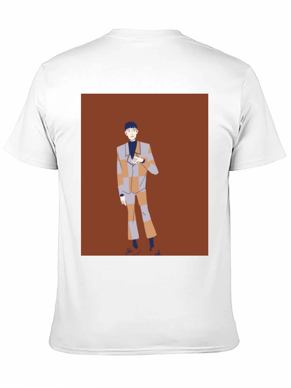 Retro Style Graphic Tee - Unique Fashion Statement