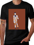 Retro Style Graphic Tee - Unique Fashion Statement