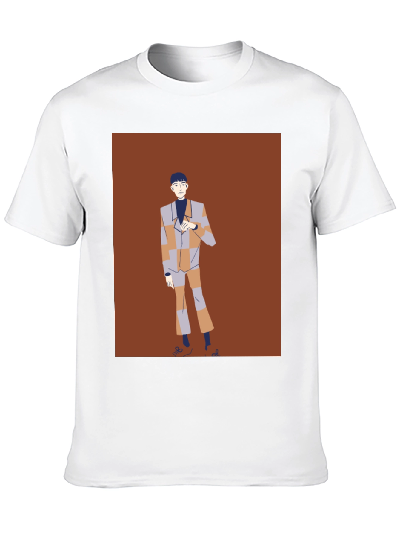 Retro Style Graphic Tee - Unique Fashion Statement