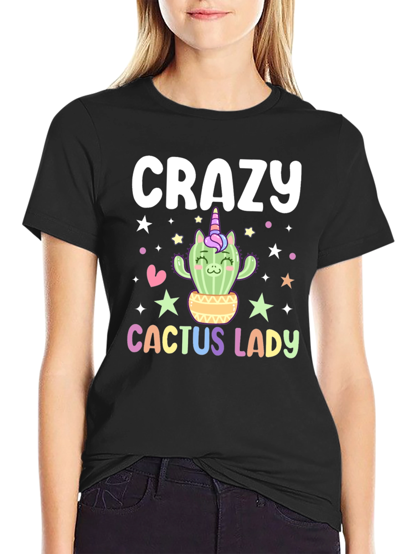 Crazy Cactus Lady T-Shirt