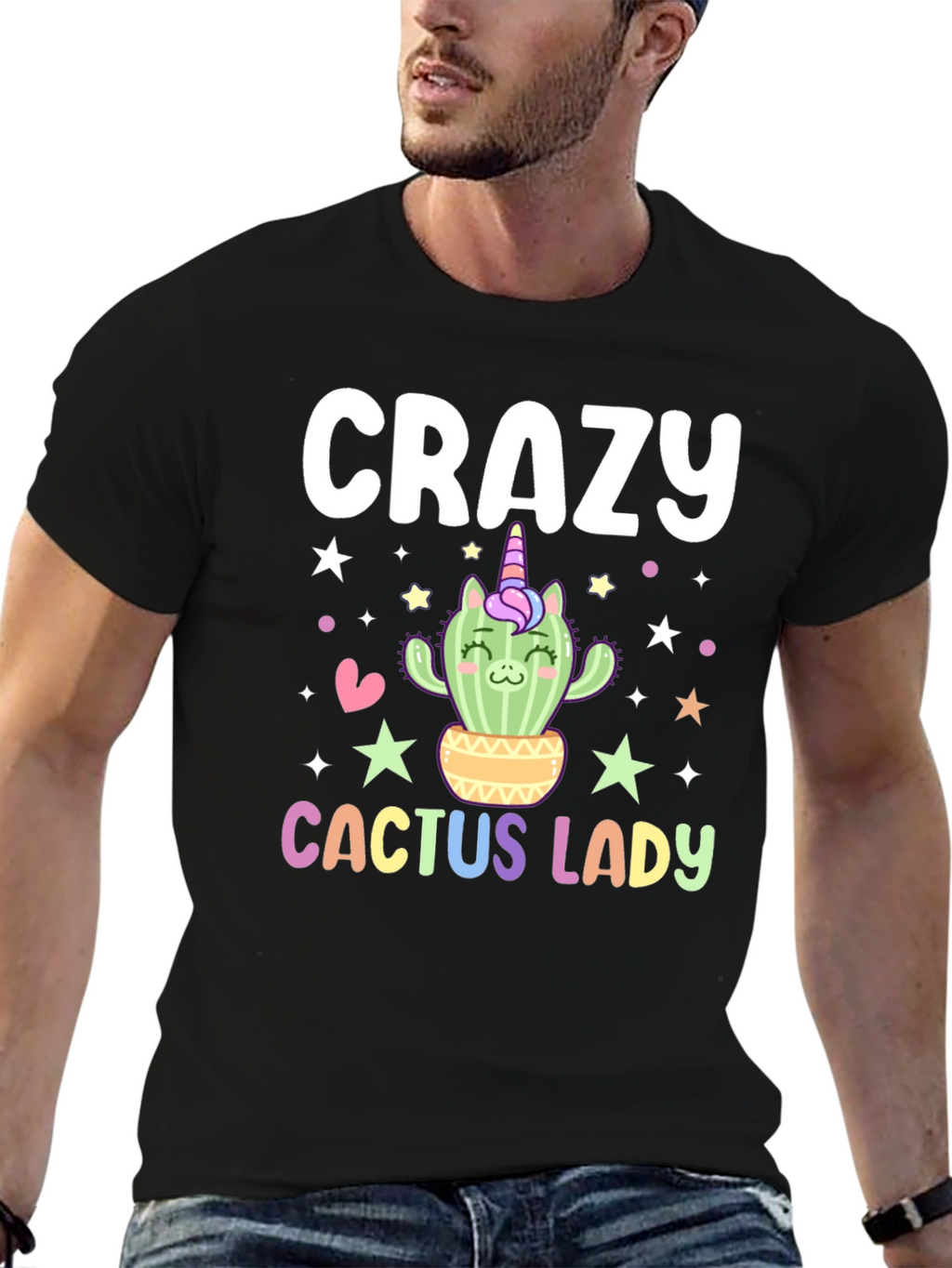 Crazy Cactus Lady T-Shirt