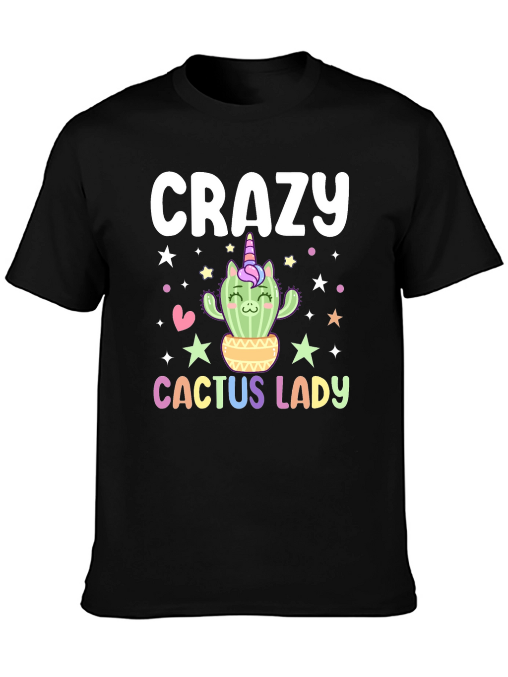 Crazy Cactus Lady T-Shirt