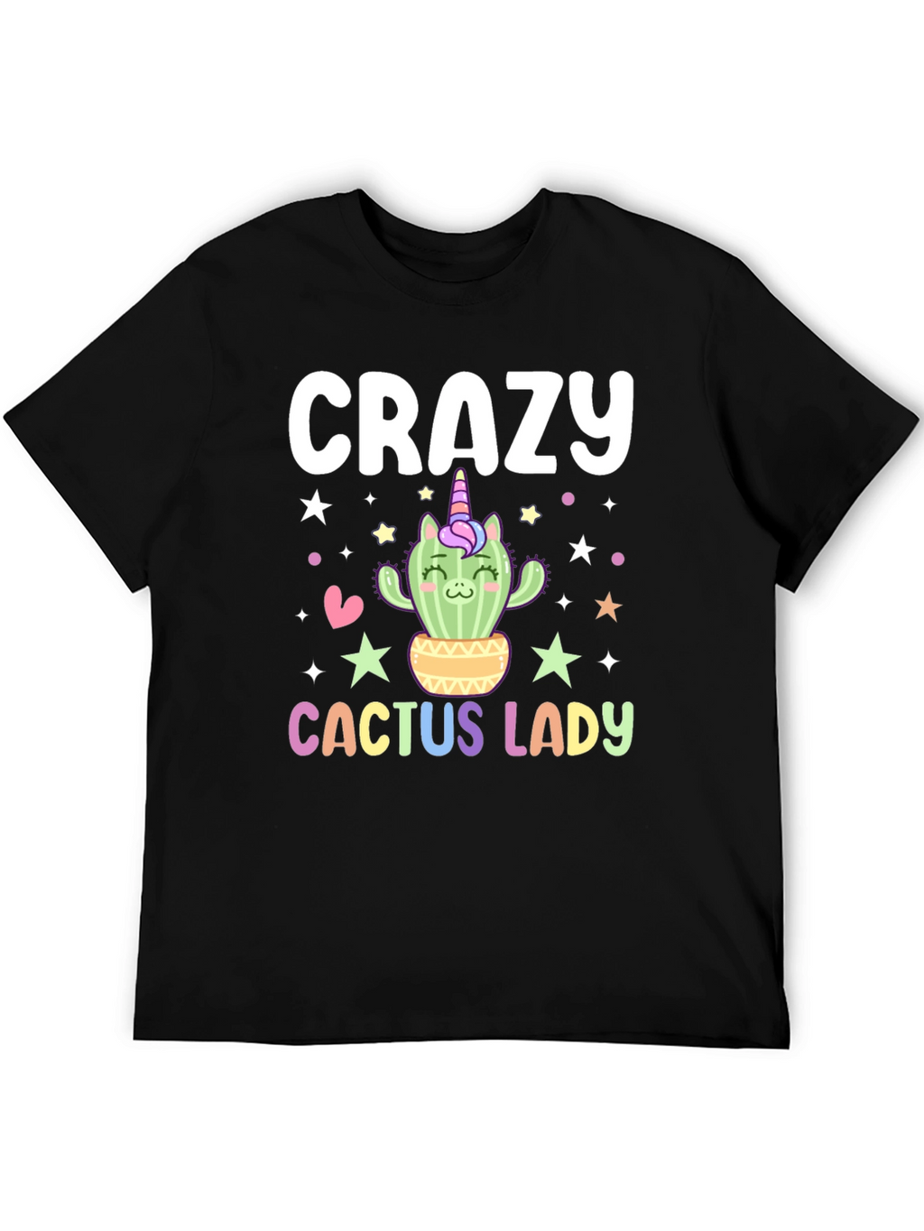 Crazy Cactus Lady T-Shirt