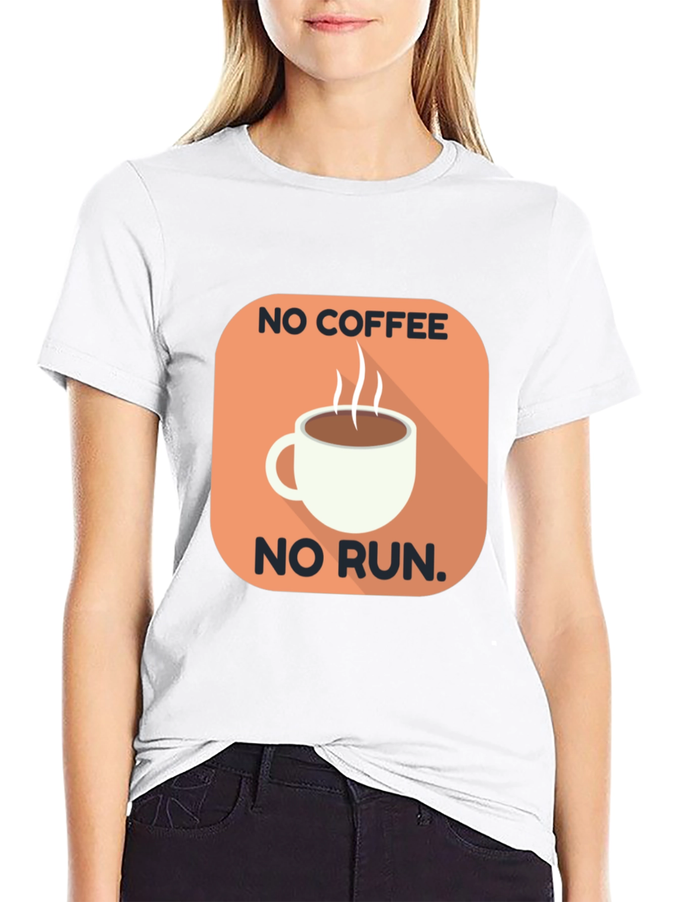 No Coffee No Run T-Shirt - Funny Runners Tee