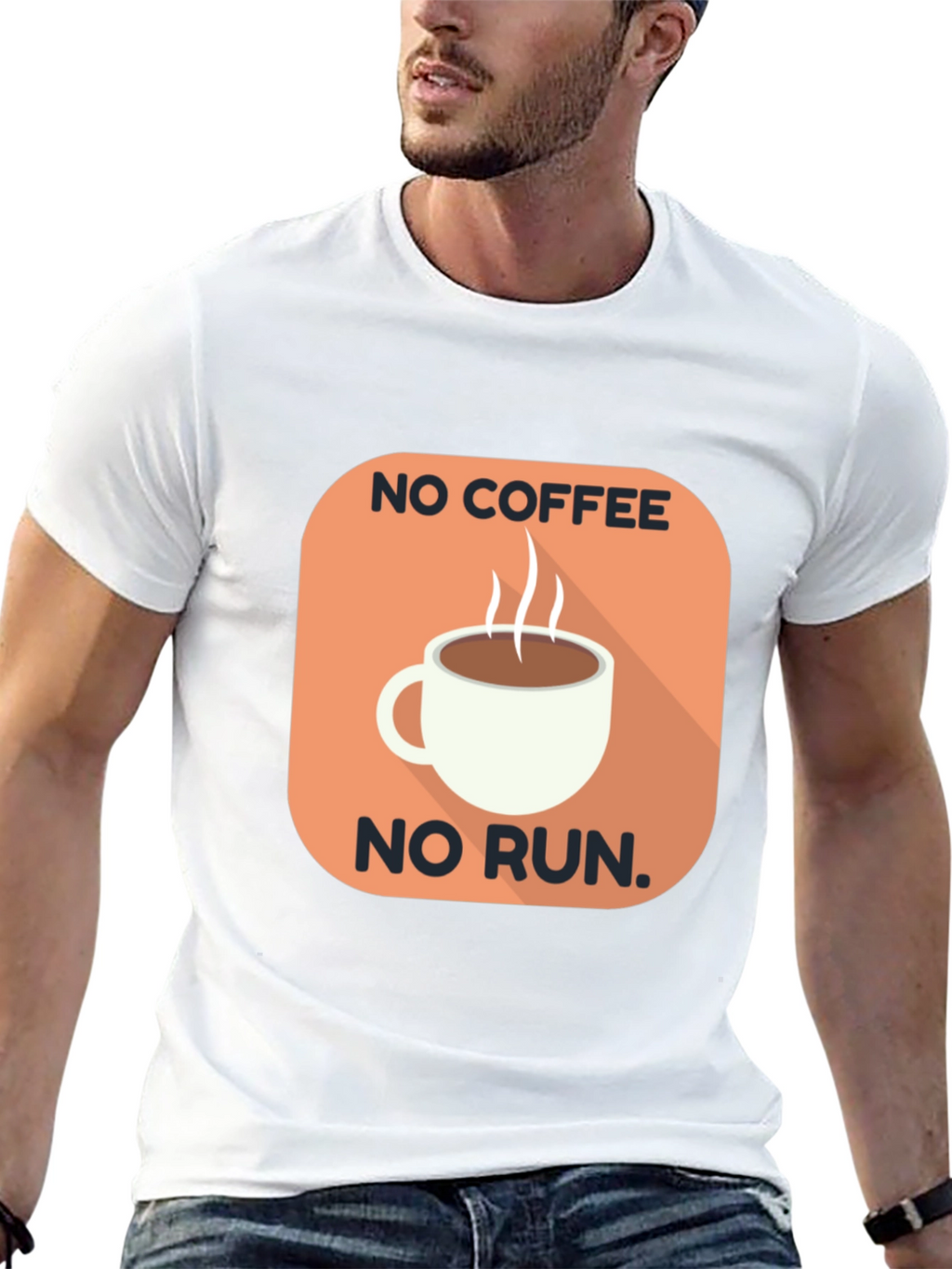 No Coffee No Run T-Shirt - Funny Runners Tee